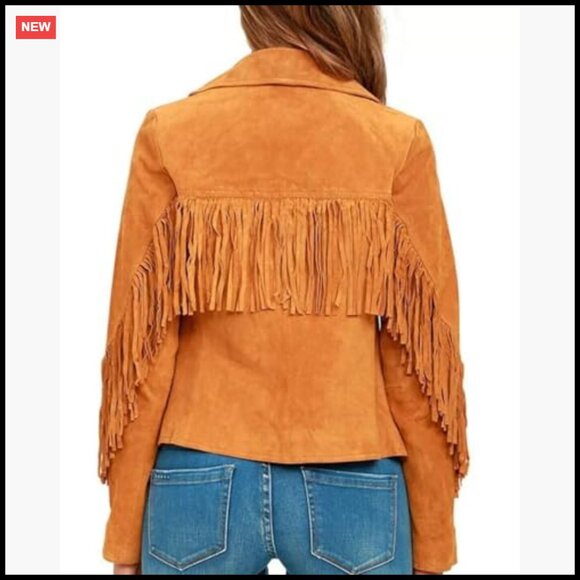 Suede Leather Jacket Cafe Racer Style Lambskin Biker Motorcycle Retro - Picture 3 of 7